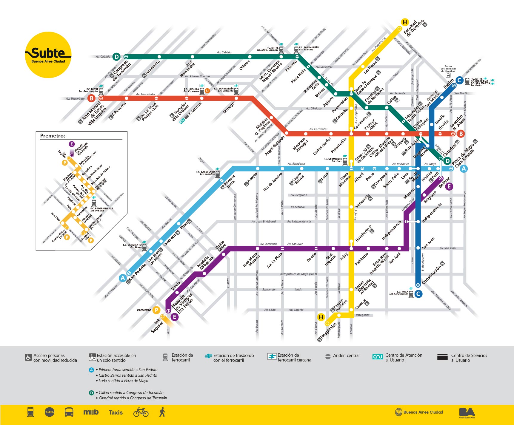 Como Se Locomover Em Buenos Aires Transporte P Blico Rodei Viagens