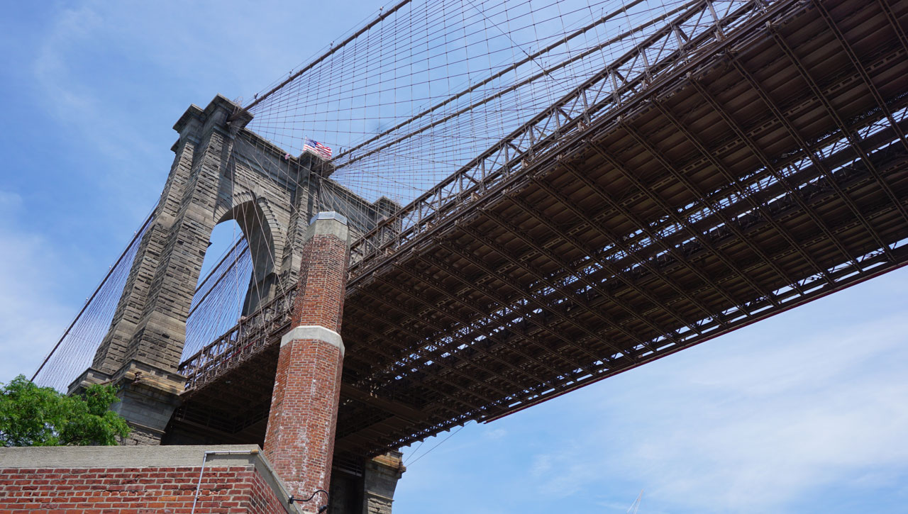 Como atravessar a ponte do Brooklyn