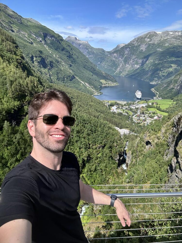 Cruzeiro para Islândia: Dalsnibba em Geiranger, Noruega